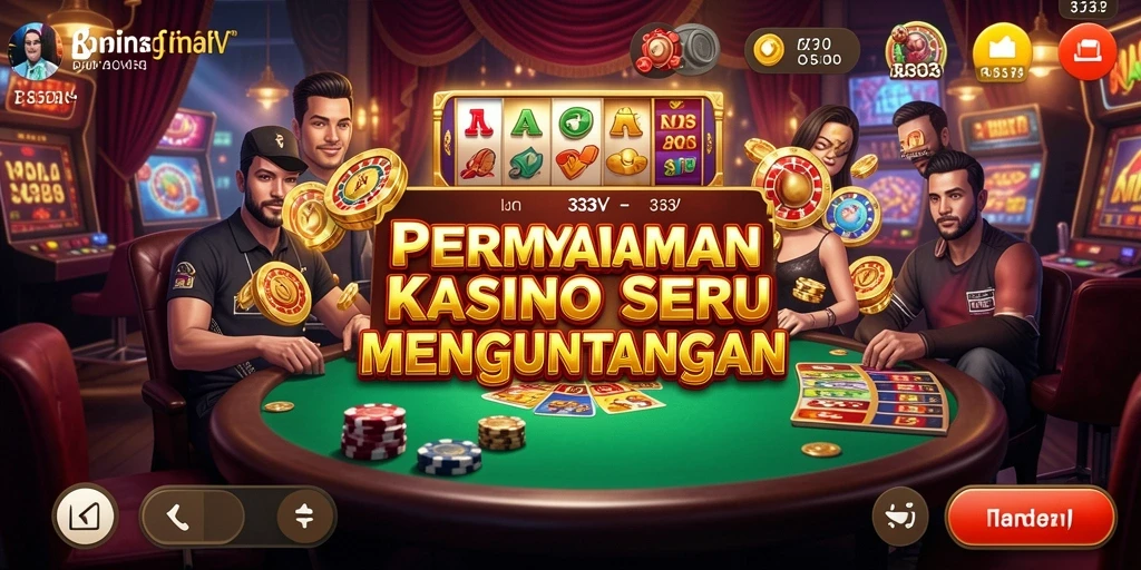 Tampilan gameplay menarik dari 333V yang memikat banyak pemain.