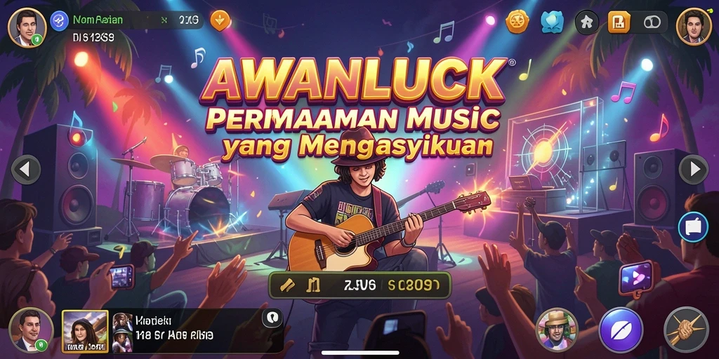 Tampilan gameplay <strong>AWANLUCK</strong> yang seru dan interaktif.