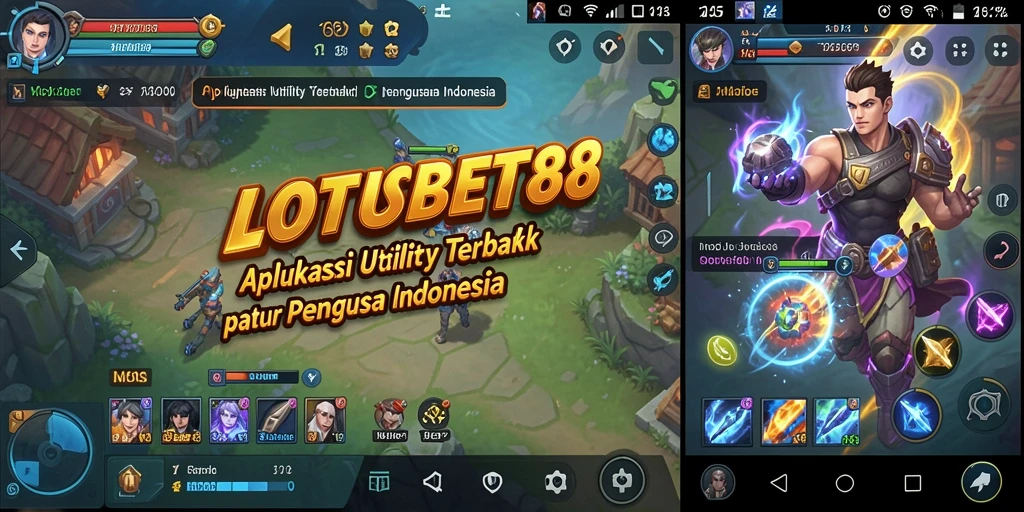 Tampilan antarmuka LOTUSBET88 yang menarik dan mudah digunakan.