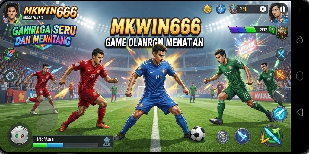 Gameplay MKWIN666 yang menegangkan saat bertanding di lapangan.