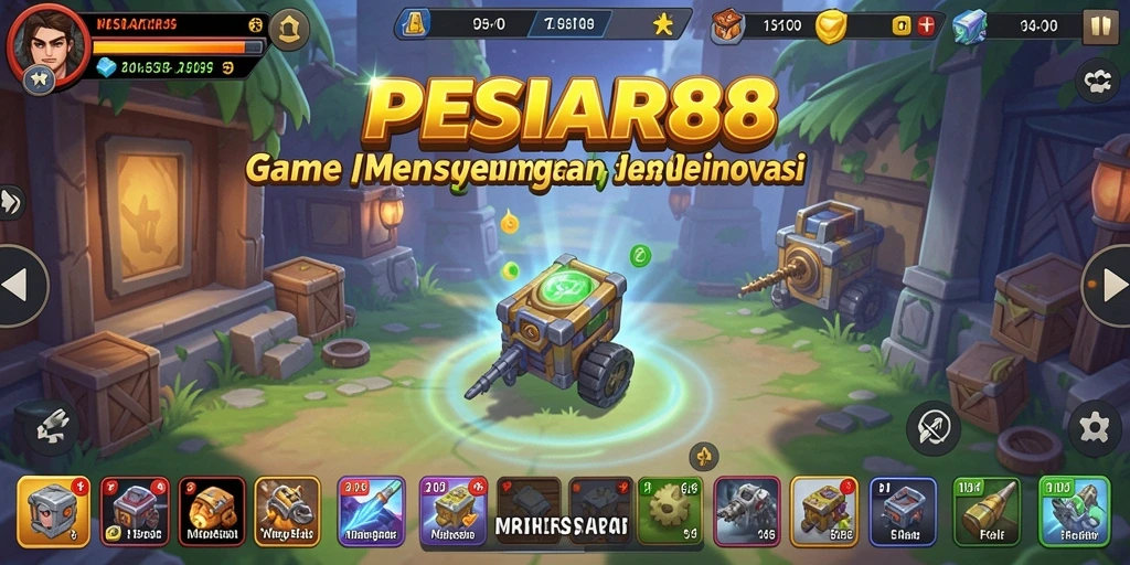 Screenshot PESIAR88 menunjukkan gameplay yang menarik dan interaktif.