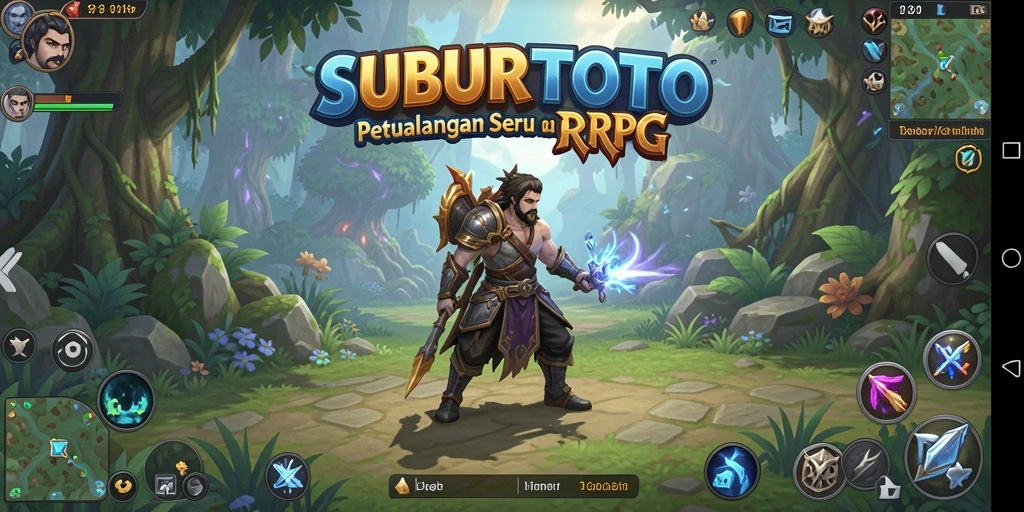 Tampilan gameplay SUBURTOTO yang mengesankan dan aksi seru.
