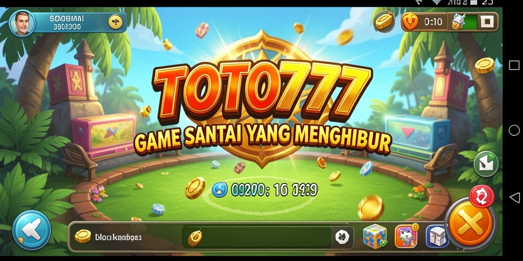 Screenshot TOTO777 menampilkan aksi gameplay yang seru dan menghibur.